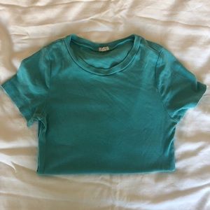 Teal J. Crew T-shirt